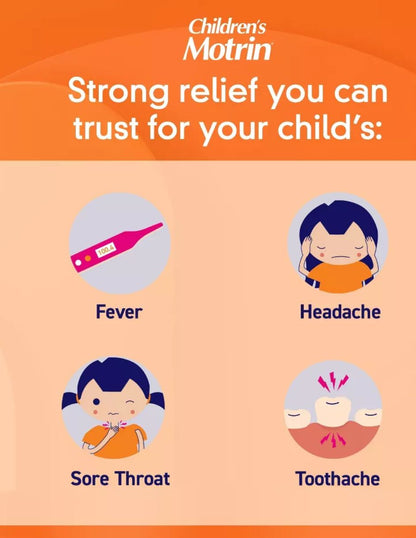 Motrin Niños Ibuprofeno Líquido Sin Colorantes 113 ml