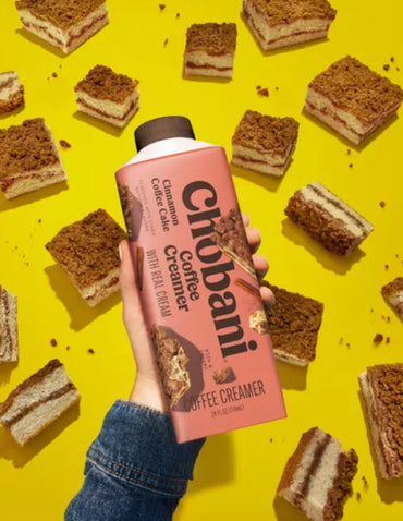 Chobani crema liquida para café Cinnamon Coffee Cake 710ml