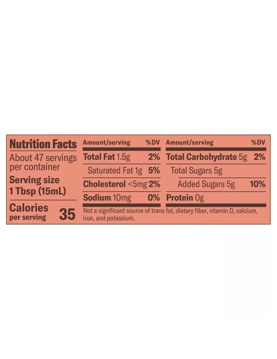 Chobani crema liquida para café Cinnamon Coffee Cake 710ml