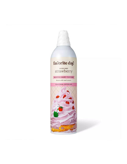 Favorite Day crema batida sabor fresa 368gr
