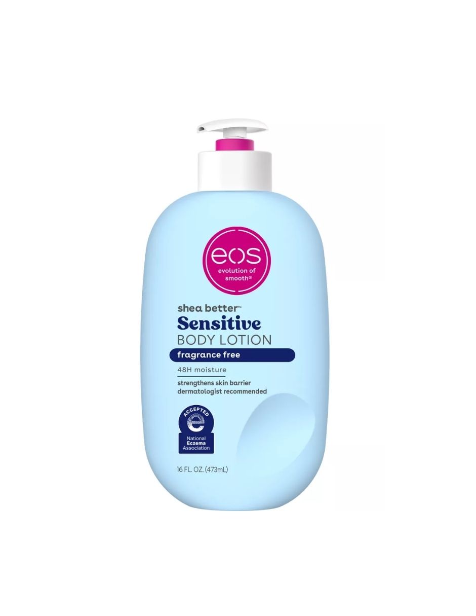 Loción Corporal Hidratante eos Shea Better Sin Fragancia 473 ml