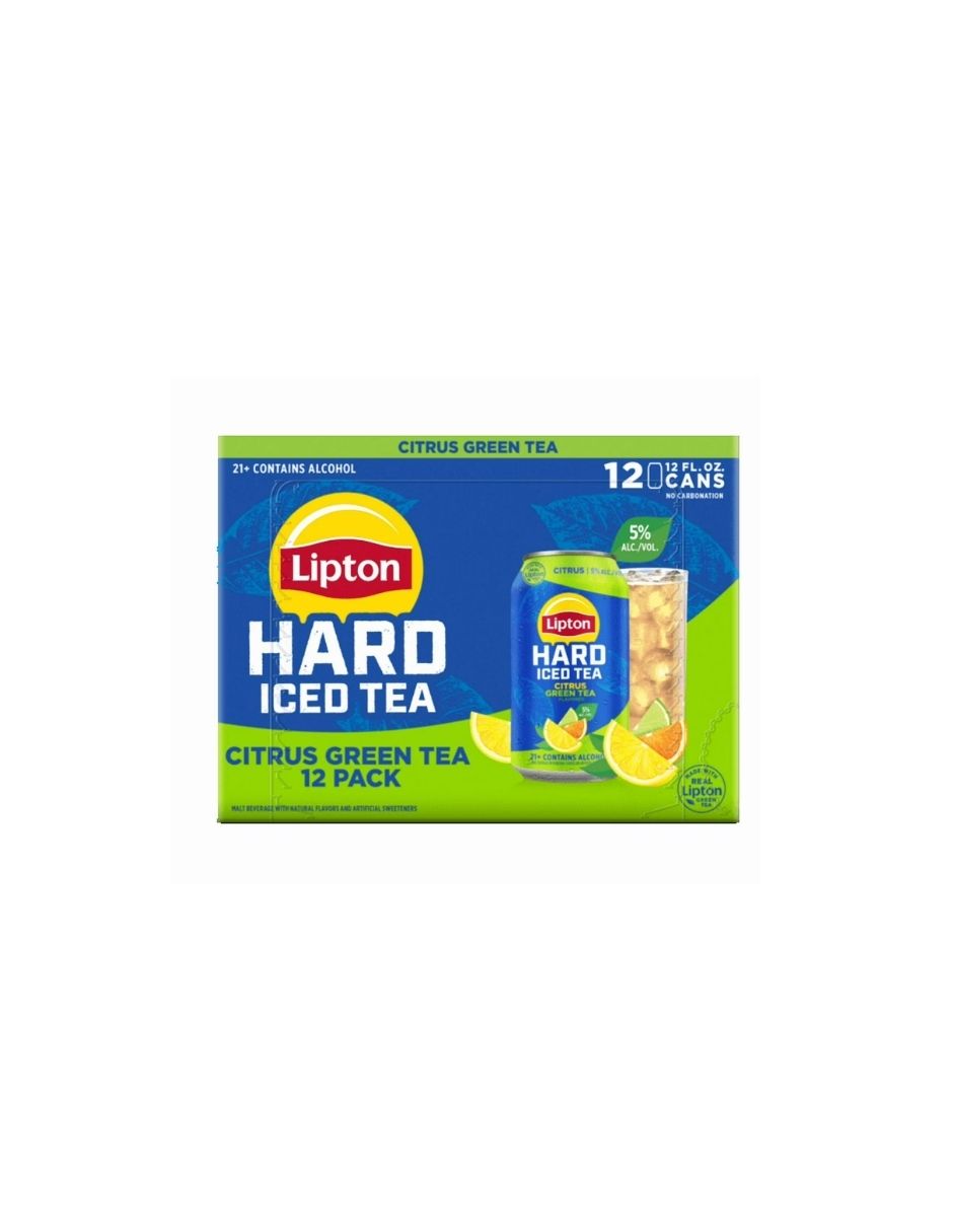 Bebida Alcohólica Lipton Hard Iced Tea 5% Alc./Vol. – Pack 12 Latas 354ml
