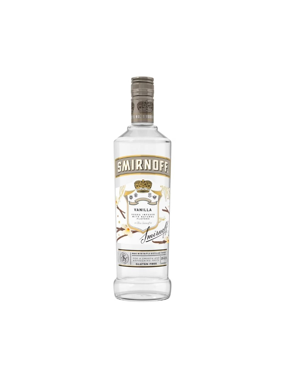 Vodka Smirnoff Vainilla 30% ABV  750ml