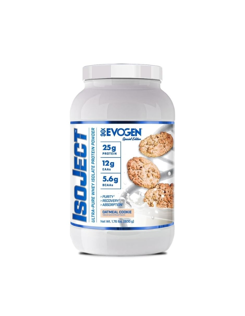 Proteína Evogen Isoject Sabor Galleta de Avena 600gr