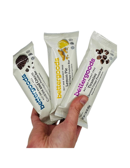 Bettergoods Barras de Proteína Crujientes Sin Gluten 275 gr (Variedad)