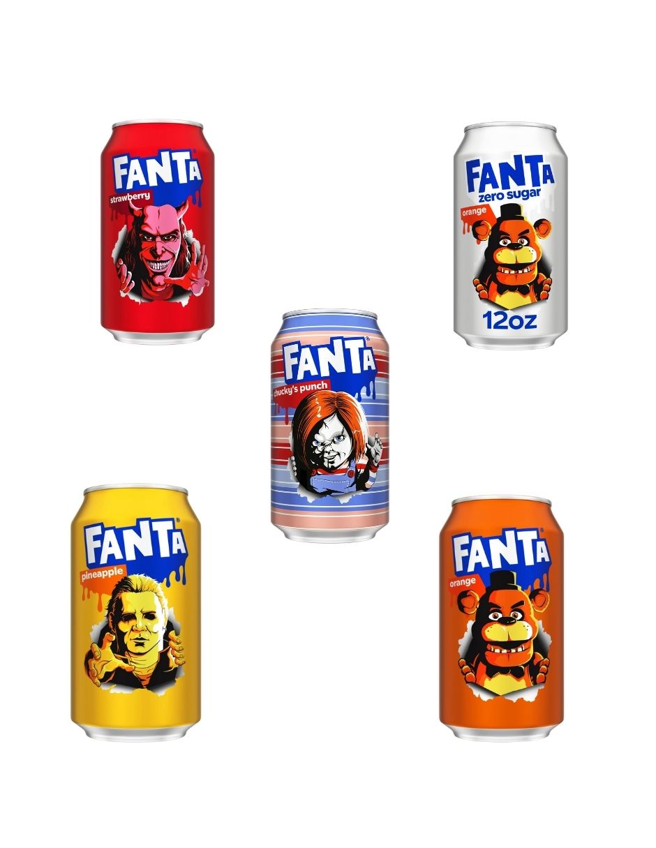Refresco Fanta Edición Halloween 12 Latas (Variedad)