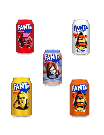 Refresco Fanta Edición Halloween 12 Latas (Variedad)