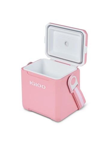 Igloo Tag Along Too hielera portátil rígida, rosa, capacidad 14 latas