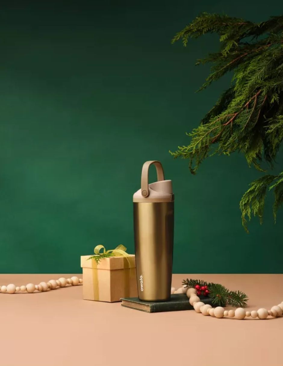 Owala FreeSip Botella de Agua Acero Inoxidable 887 ml - Ed. Especial