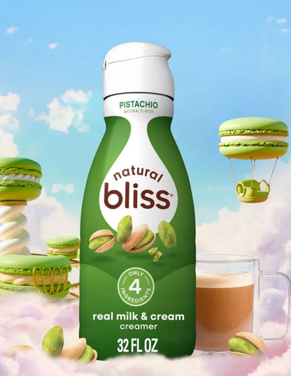 Natural Bliss Crema para Café Pistacho 946ml