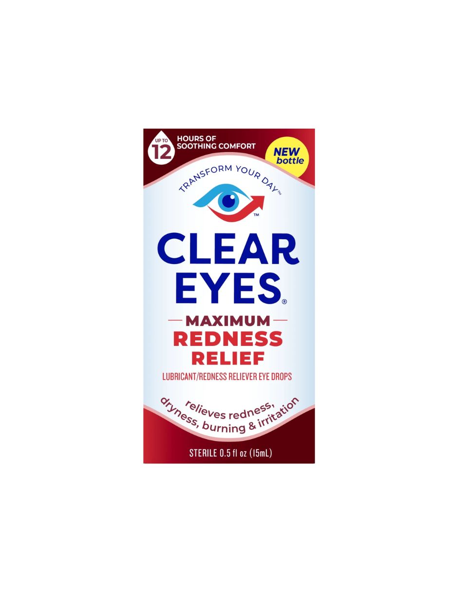 Clear Eyes gotas para enrojecimiento de ojos 15ml