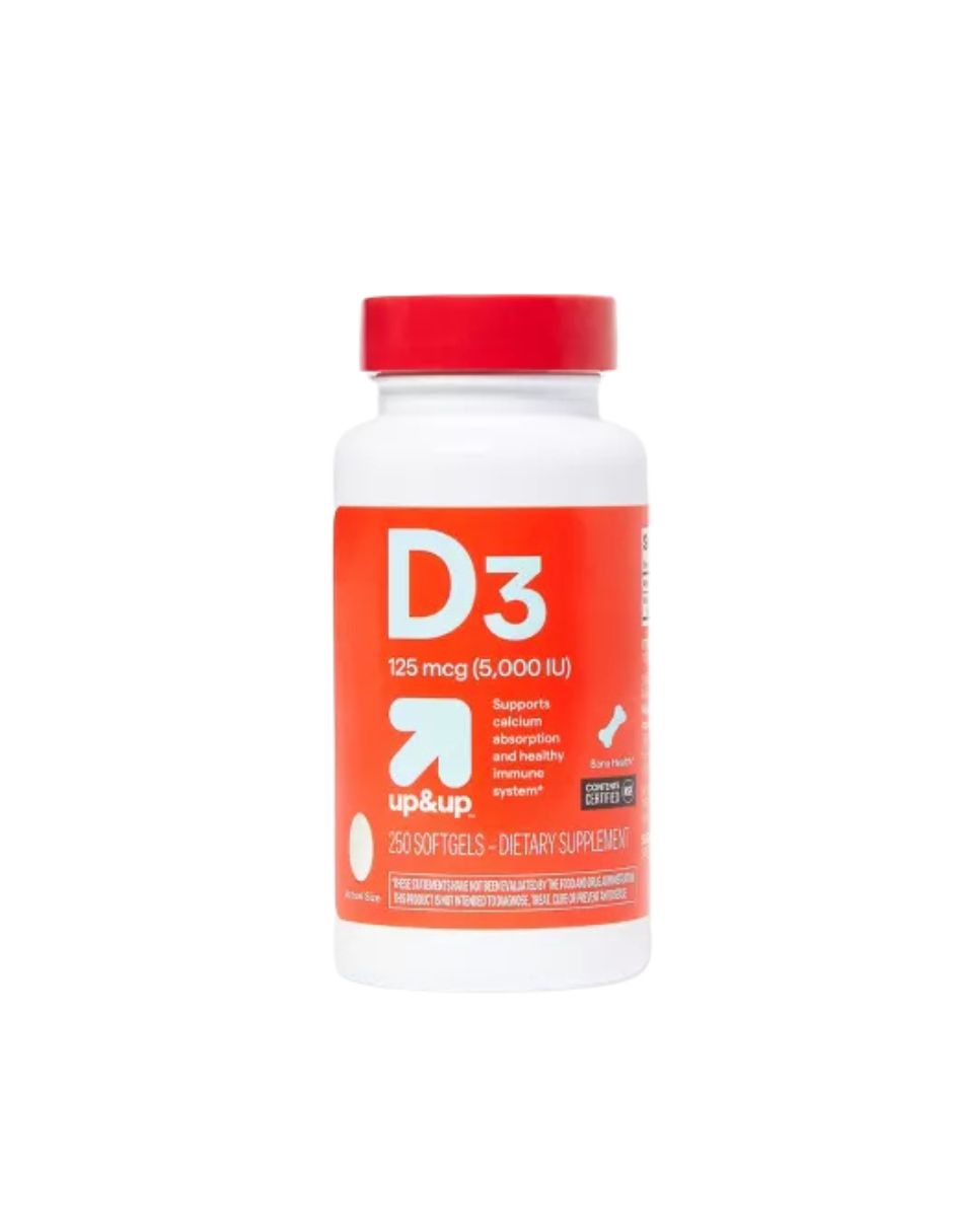 Vitamina D3 125mcg 5,000 IU 250ct