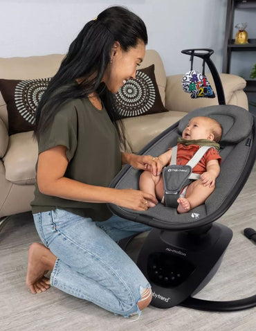 Baby Trend Nu-Motion Infinity Columpio Interactivo Negro