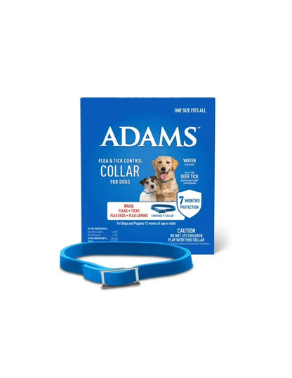 Adams Collar de control de pulgas y garrapatas para perros y cachorros, 1 paquete