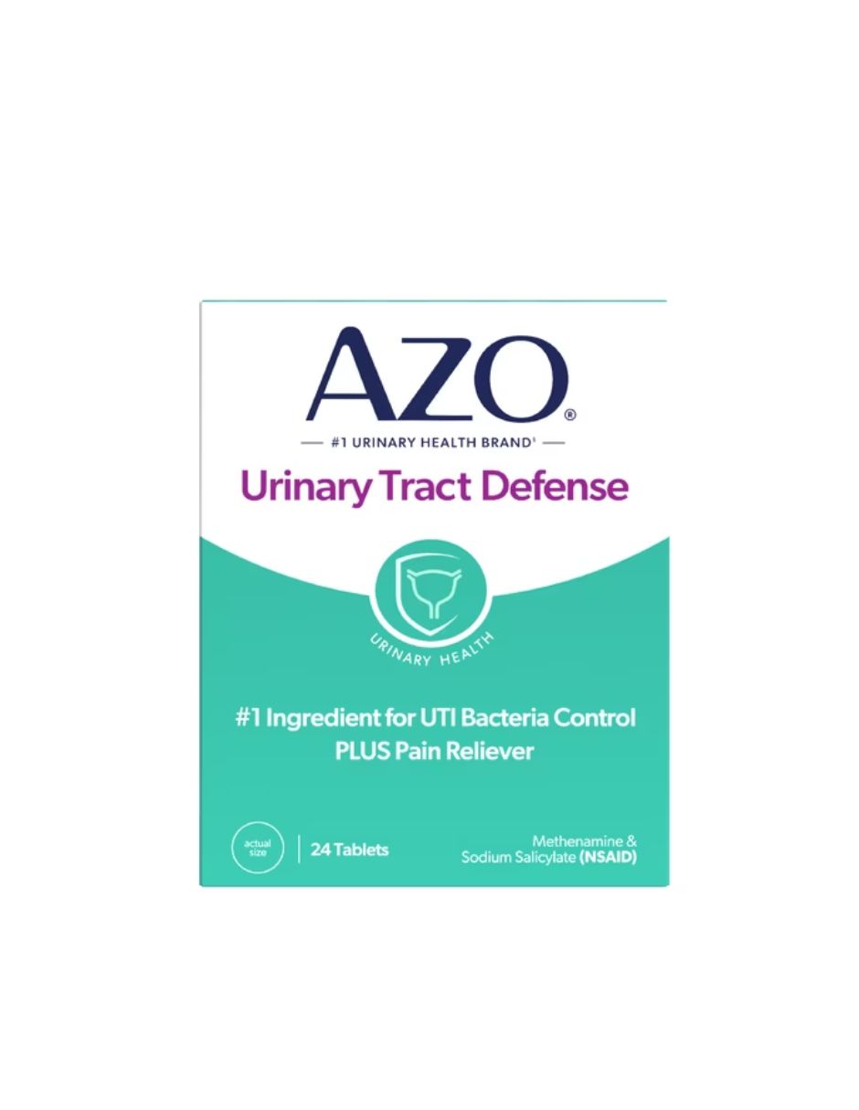 AZO defensa del tracto urinario, protección antibacteriana 24 unidades