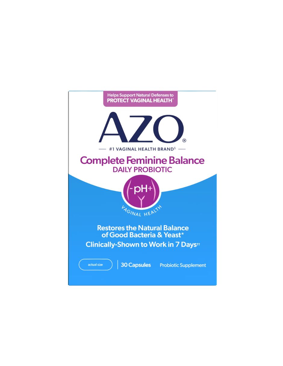 AZO salud femenina probiótico para mujeres, 30 unidades