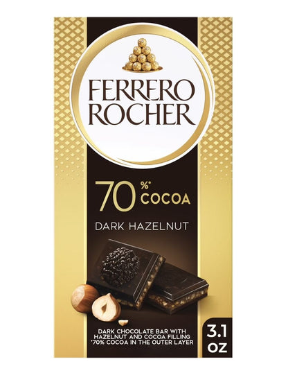 Barra de chocolate Ferrero Rocher 90gr (varios sabores)