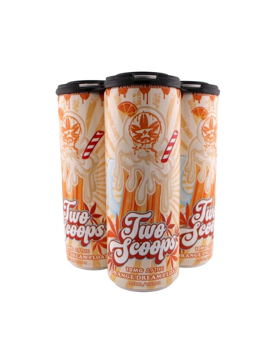 Bebida Foundry Orange Dream Float con THC 10 mg 355ml