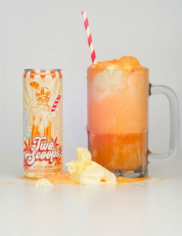 Bebida Foundry Orange Dream Float con THC 10 mg 355ml