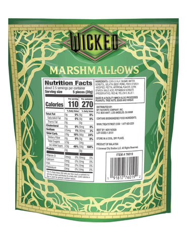 Malvaviscos con Sabor a Vainilla Wicked – Bolsa 2.54 oz