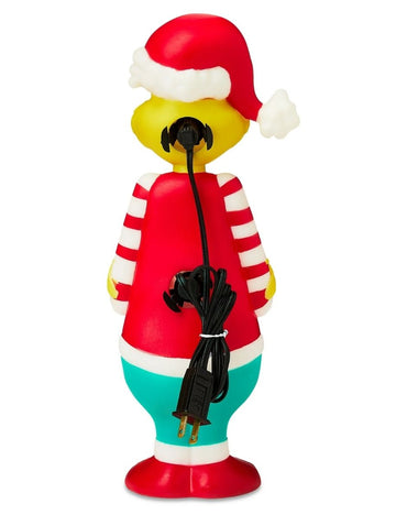 Molde de Soplado Navideño LED Grinch en Pijama – 14" Decoración