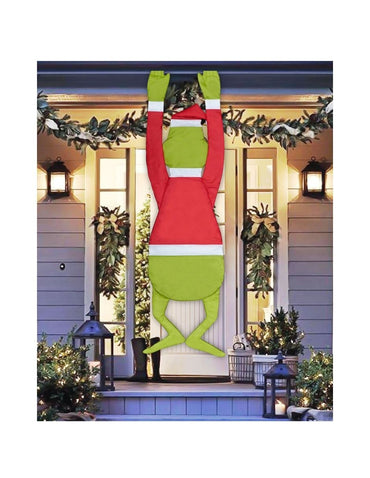 Decoración Exterior Hang On Grinch – Cómo el Grinch Robó la Navidad, 1,5 m