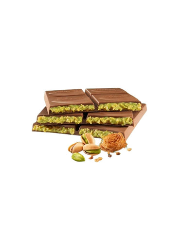Barra de Chocolate con Pistacho 150 g Lindt Estilo Dubái