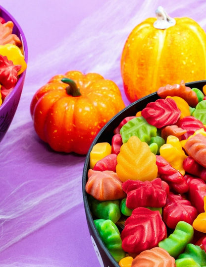Caramelo Mellowcreme Brach’s Hojas de Otoño Sabores Variados Halloween Bolsa 227 g