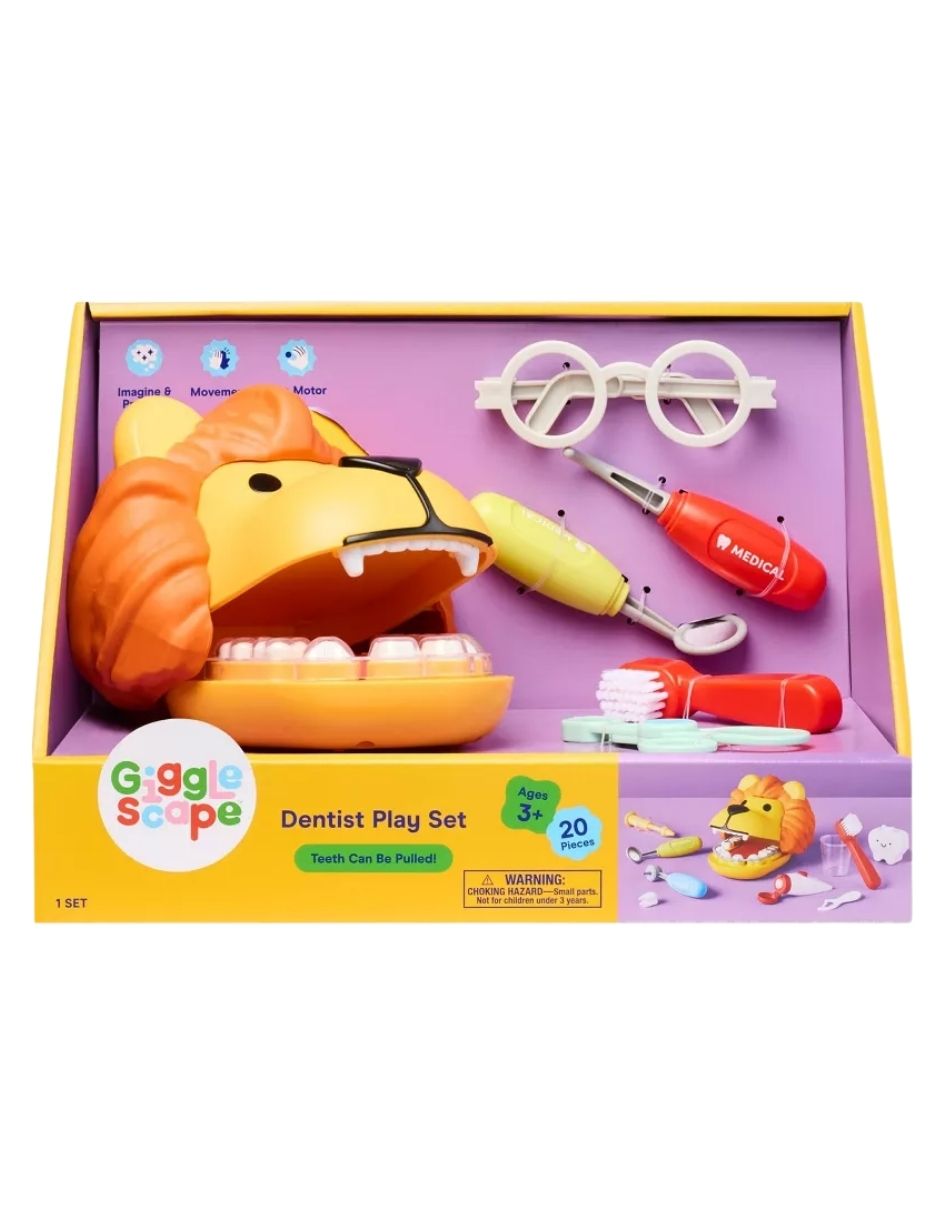 Set de Juego de Dentista para Niños Gigglescape