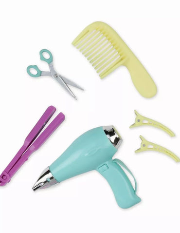 Set de Accesorios para Peinar Muñecas - Our Generation