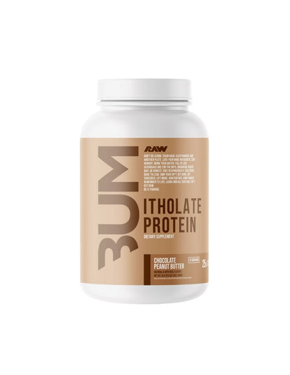 Proteína en Polvo Raw Nutrition BUM Itholate Sabor Maní con Chocolate