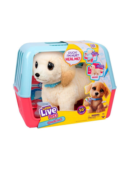 Juguete Interactivo de Cachorro con Accesorios Veterinarios Little Live Pets
