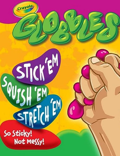 Juego de Bolas Antiestrés Sensory Globbles Crayola