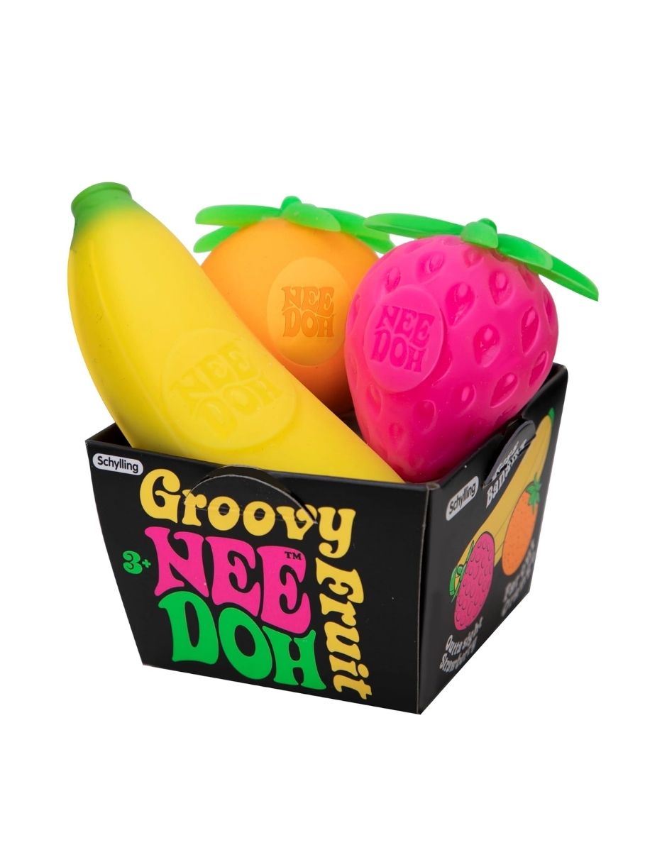 Juguete Sensorial de Pelota Suave Groovy Fruit Schylling NeeDoh
