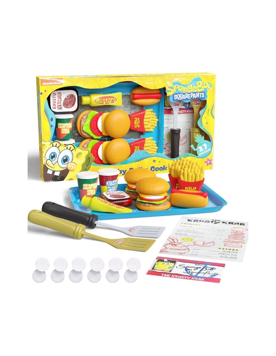 Juego de Cocina Infantil – Spongebob Kids Kitchen Playset