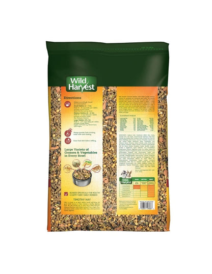 Alimento para Conejos Wild Harvest Mezcla de Vegetales y Granos – 3.6kg