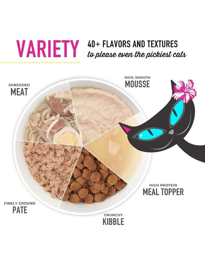 Tiki Cat Aloha Alimento húmedo para Mariscos con Calabaza 12 Latas