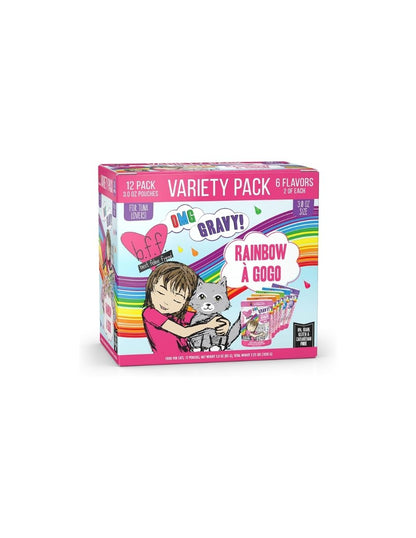 Comida húmeda para gatos Weruva B.F.F. paquete variado Rainbow 12 pack