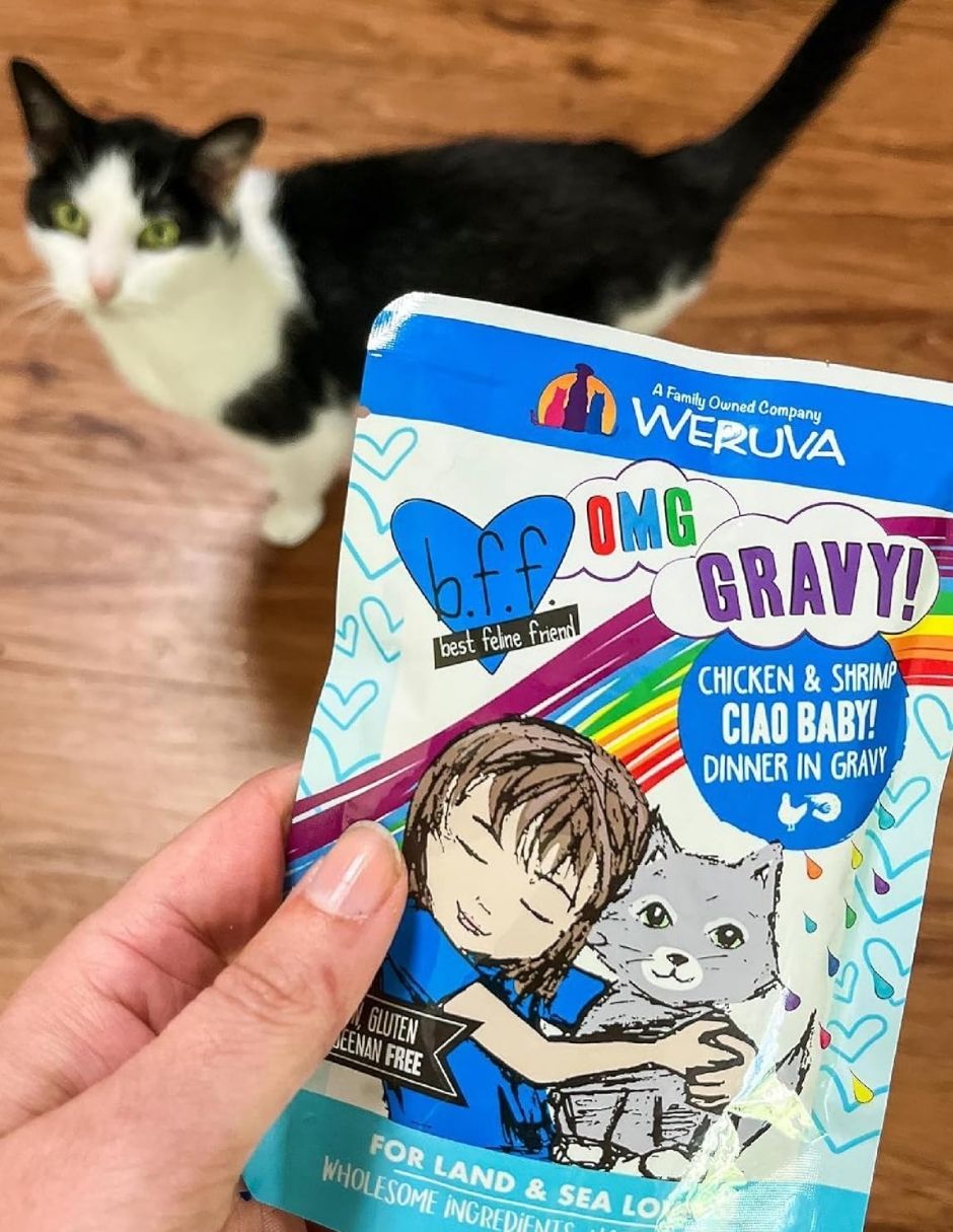 Comida húmeda para gatos Weruva B.F.F. paquete variado Rainbow 12 pack