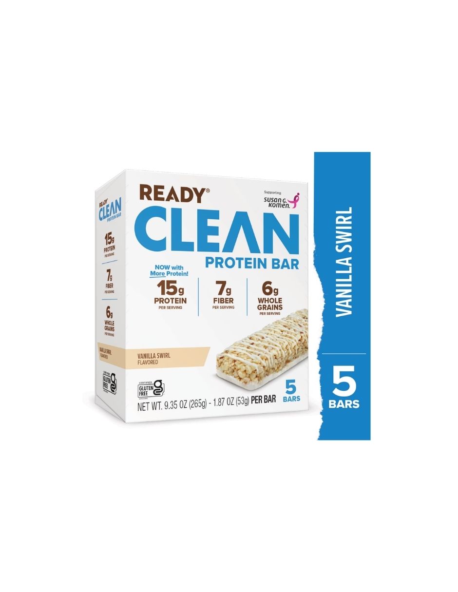 Barras de Proteína Ready Nutrition Caja de 5 Unidades 260gr