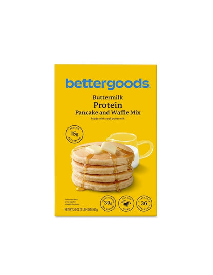 Mezcla para Panqueques y Waffles con Proteína bettergoods 567gr