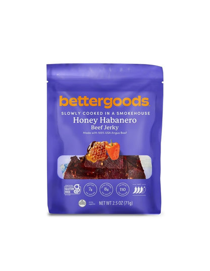 Cecina de Res con Miel y Habanero bettergoods 71gr