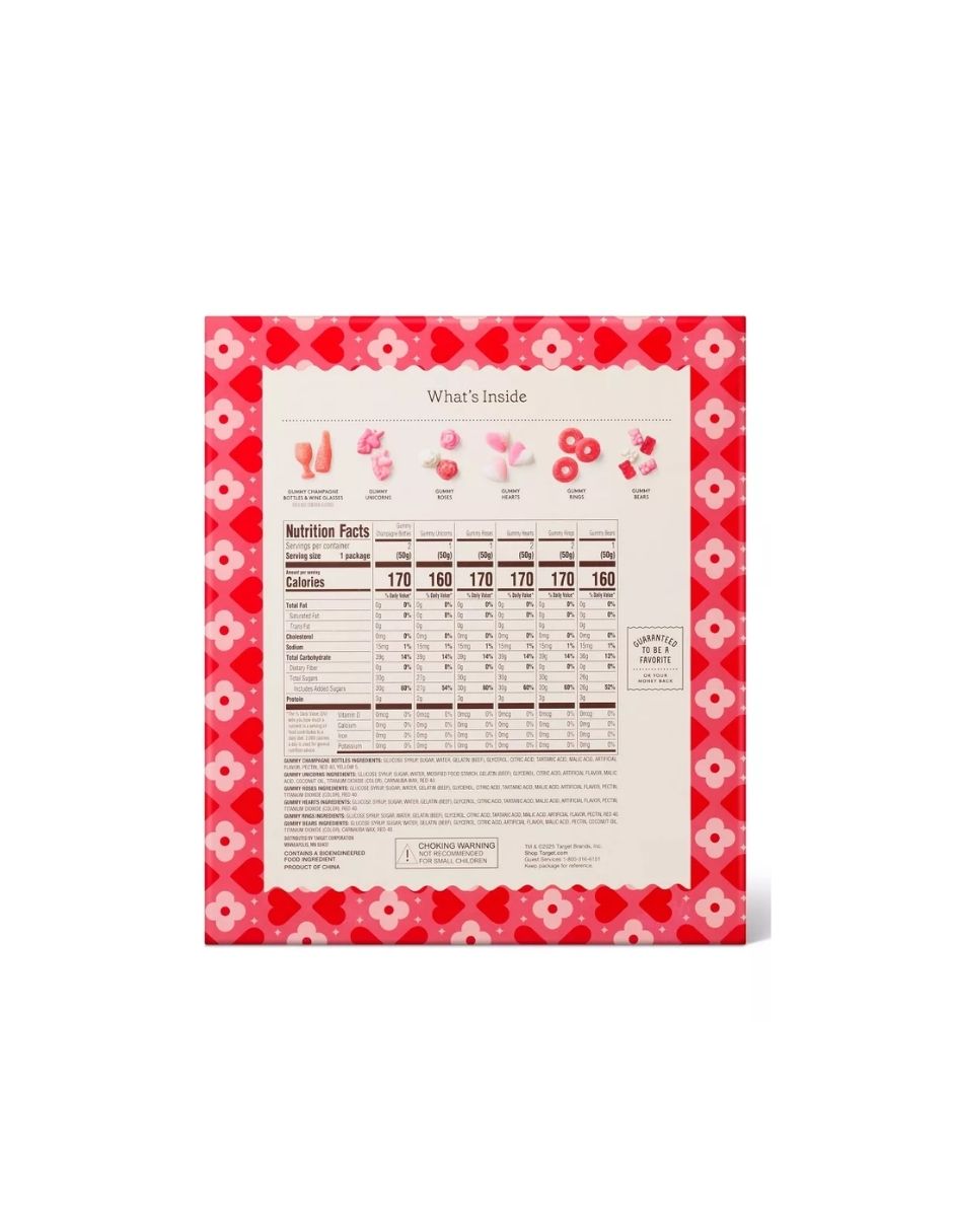 Caja de Gomitas de San Valentín Favorite Day 450g