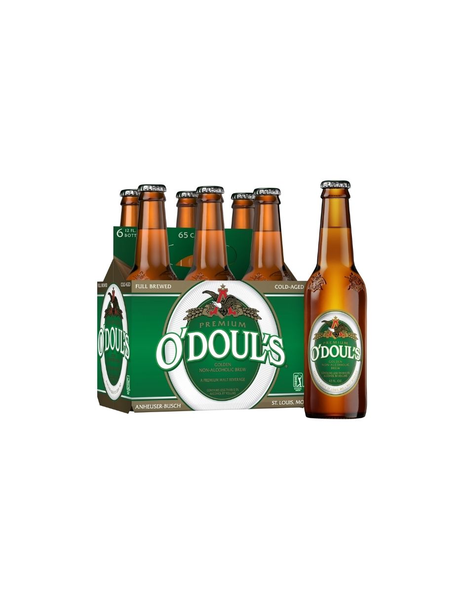 Bebida de Malta Dorada sin Alcohol Premium Paquete de 6 Pack 354ml | O'Doul’s