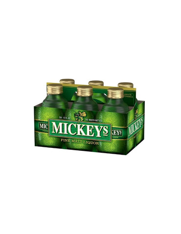Licor de Malta Premium en Botella de Vidrio 6 Pack 354ml 5.6% ABV | Mickey’s