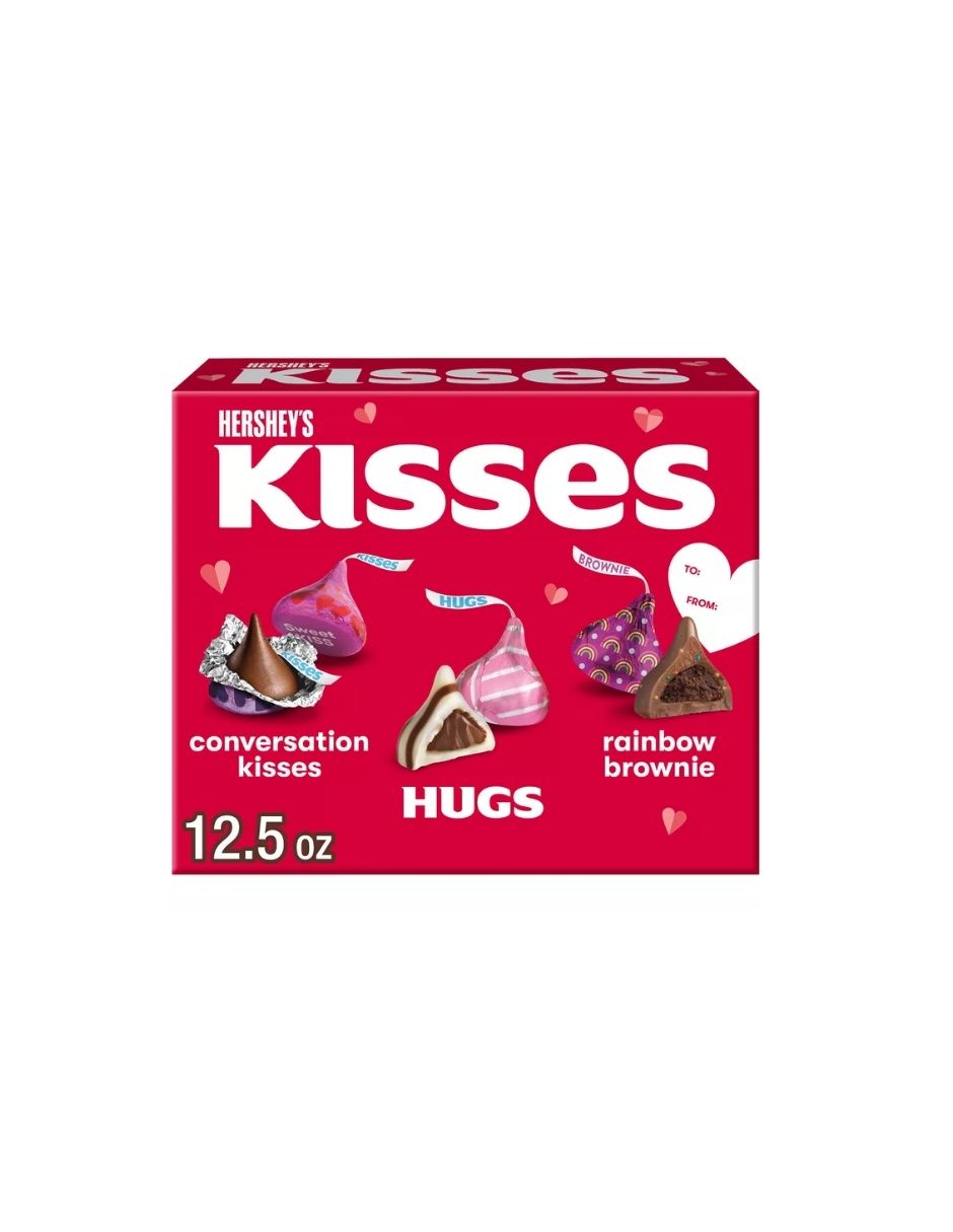 Caja de Regalo de Chocolate con Leche para San Valentín - Hershey's Kisses
