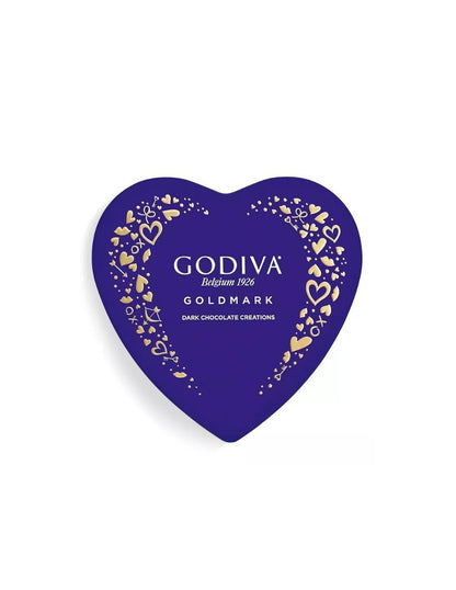 Caja de Dulces de Chocolate Negro para San Valentín - Godiva