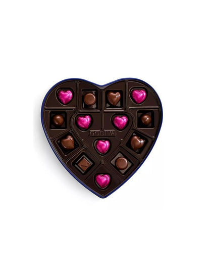 Caja de Dulces de Chocolate Negro para San Valentín - Godiva