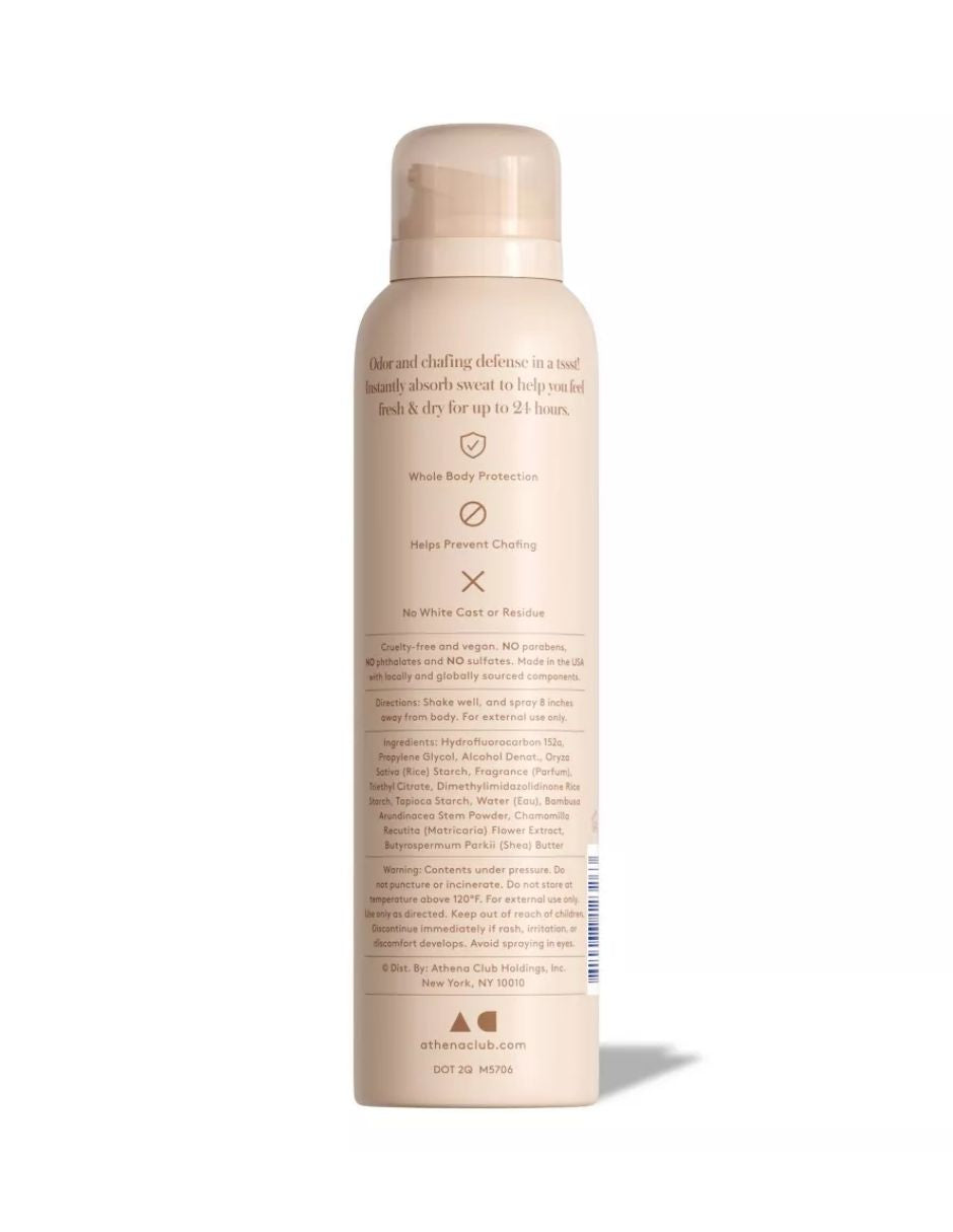 Desodorante Corporal Dry Touch en Aerosol Vainilla Dorada 111gr -Athena Club