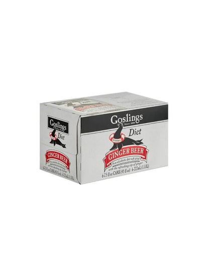 Cerveza de Jengibre Diet para Cócteles 6 latas 355ml - Goslings